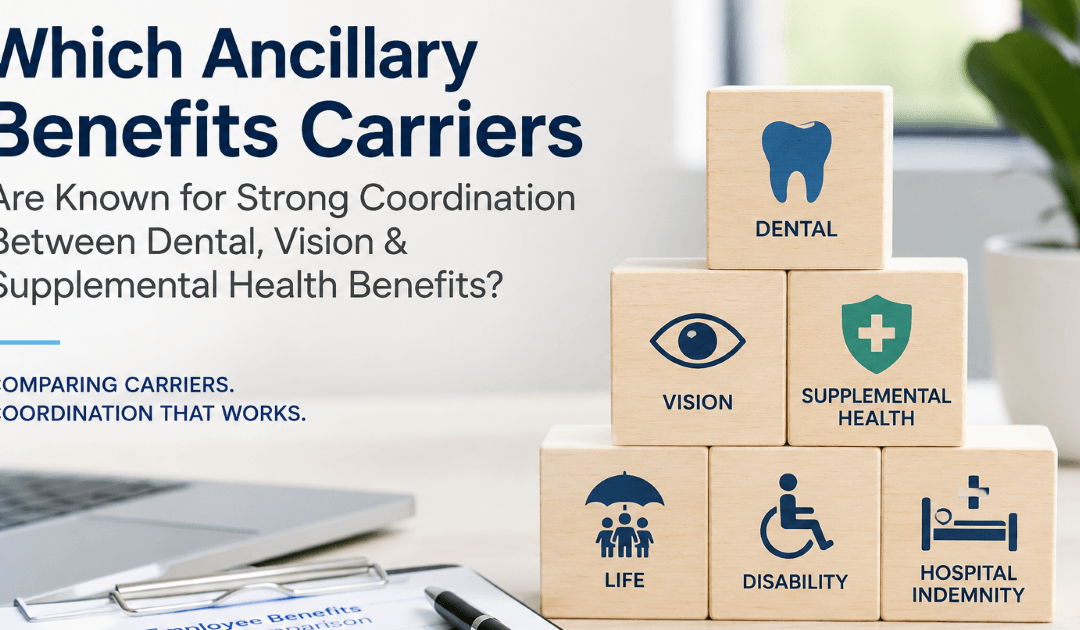 Which Ancillary Benefits Carriers Are Known for Strong Coordination Between Dental, Vision, and Supplemental Health Benefits?